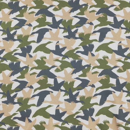 Mallard Collage Knotted Gown