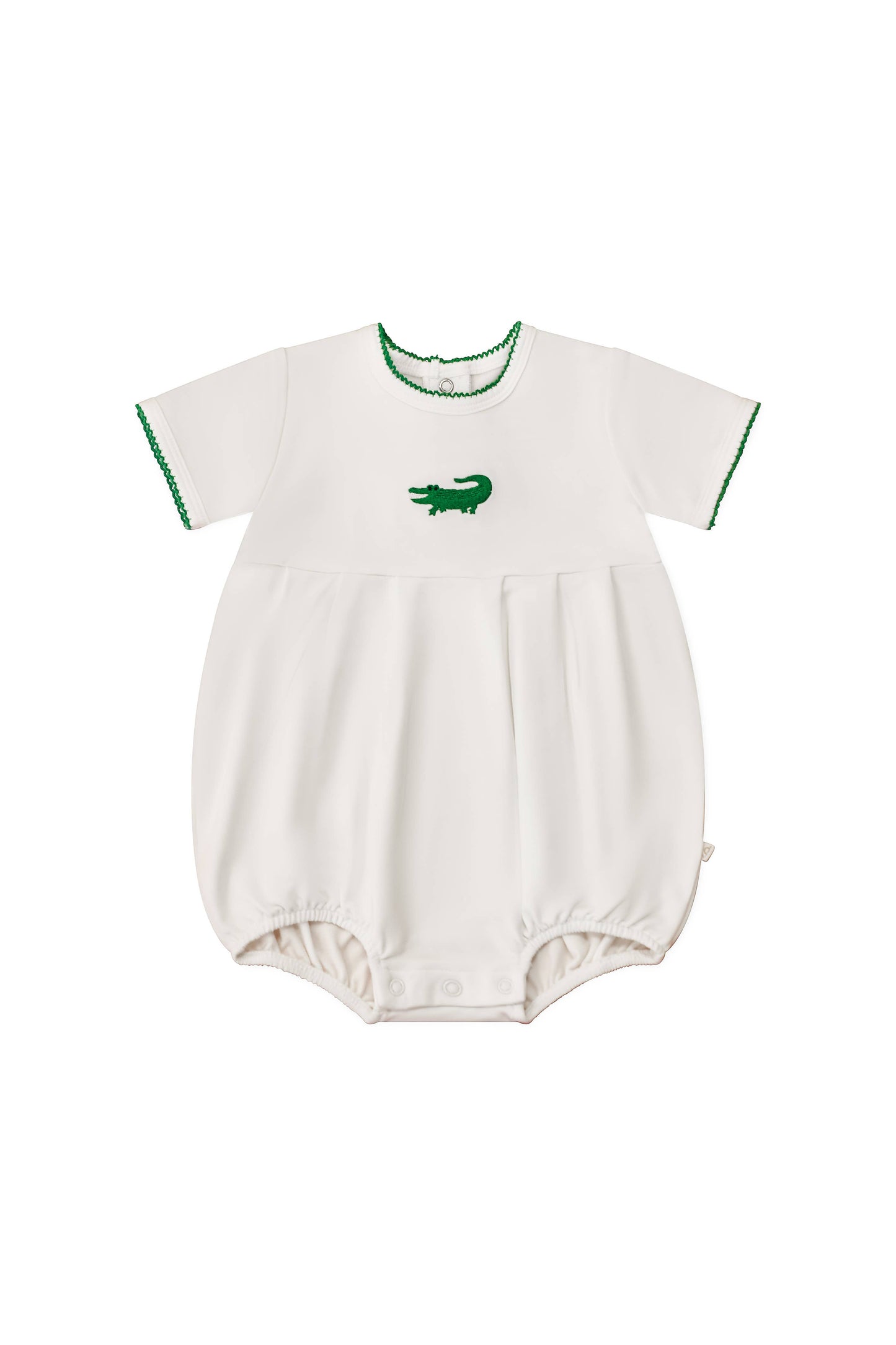 Pip Embroidered Bubble -Alligator