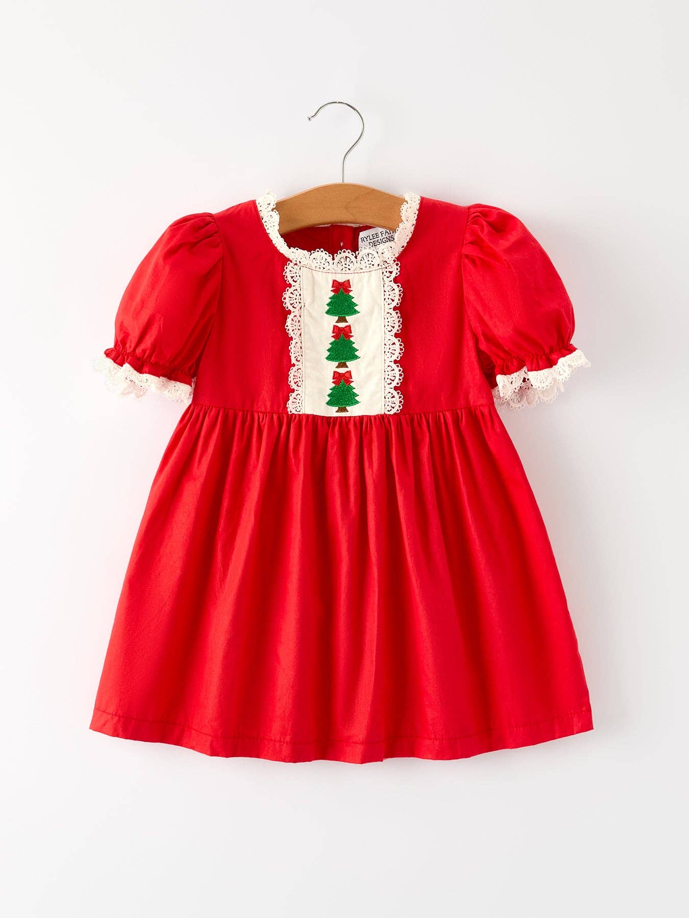 Red Lace Christmas Dress