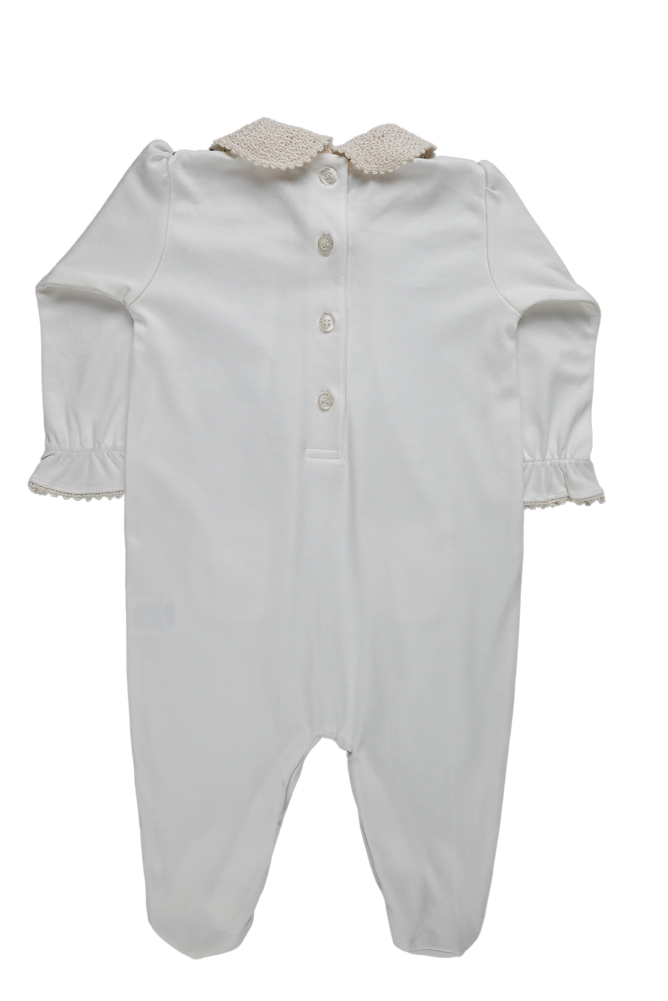 Knit Bow Pima Jumpsuit
