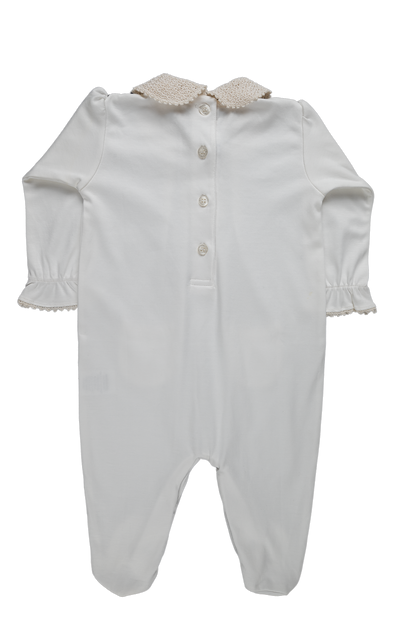 Knit Bow Pima Jumpsuit