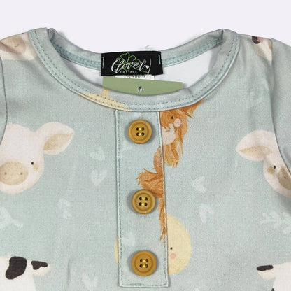 Baby Barnyard Baby Knotted Gown