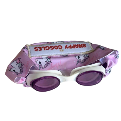 Kids Swim Goggles – Floatable Fabric Strap (Ages 3+)