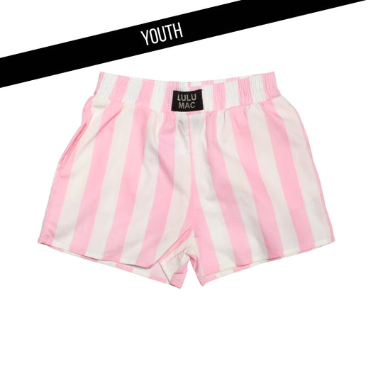 LIGHT PINK DARBY KIDS SHORTS