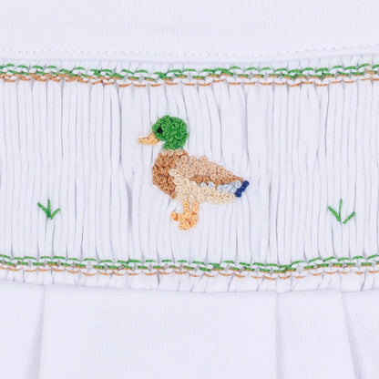 Mallard Moments Smocked Boy Bubble