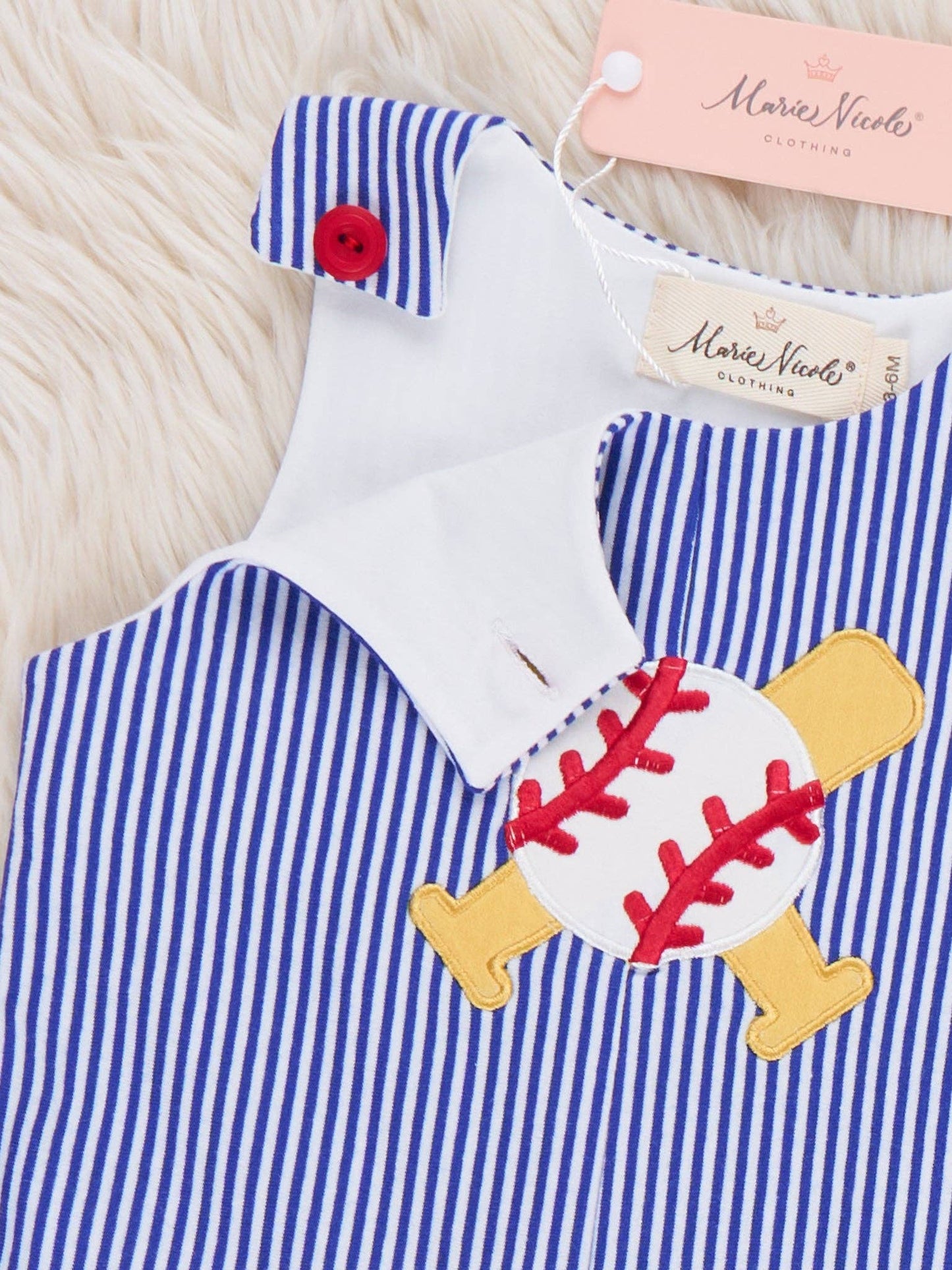 Dugout Cutie Baseball Embroidered Johnny