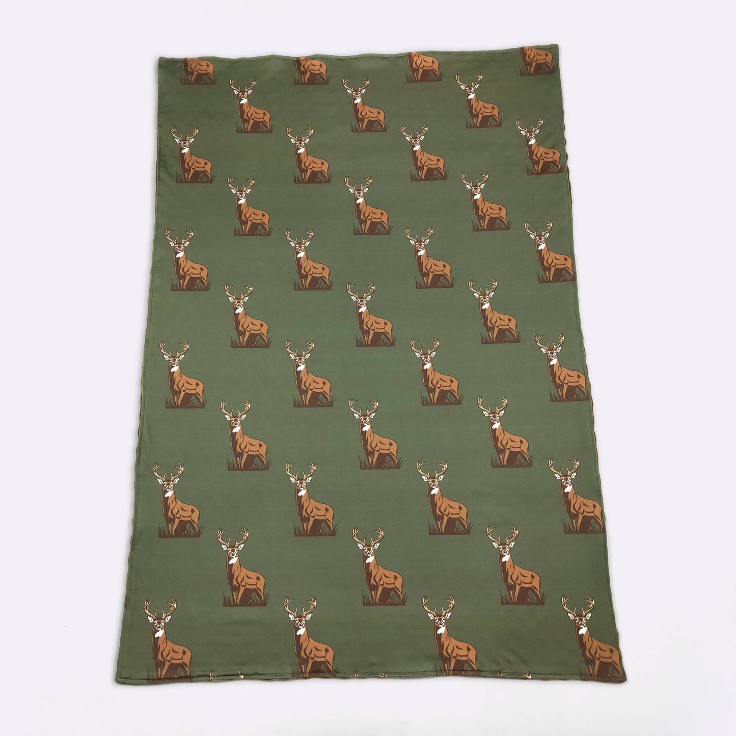 Hunter Green Buck Blanket