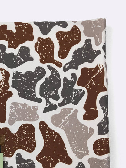 Distressed Camo Blanket