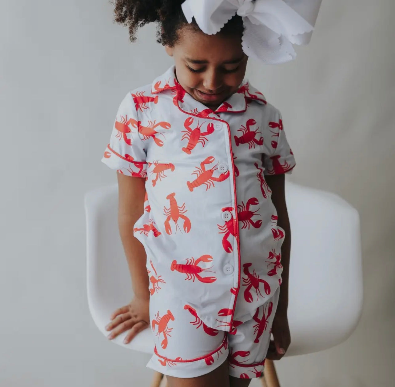 Crawfish Short Pjs Set