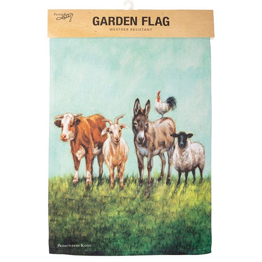 Garden flag (Animal Family)