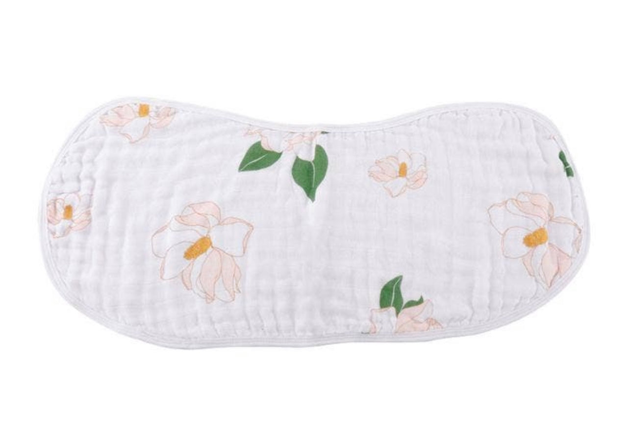 Magnolia Bib + Burp Cloth