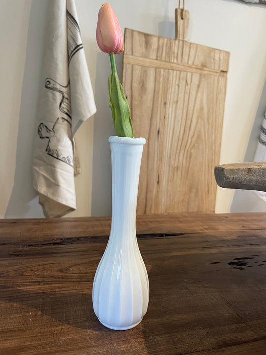 Milk Glass Vase