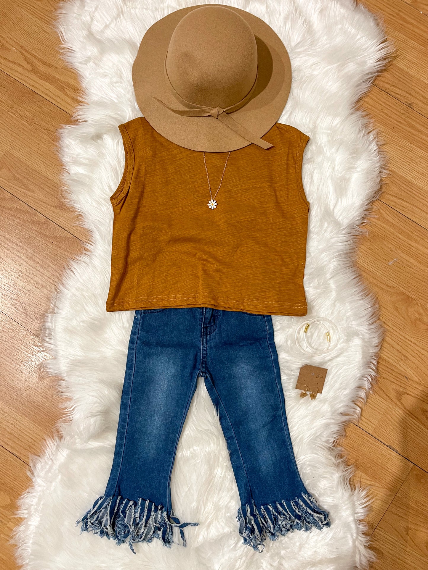 Brown Casual Top